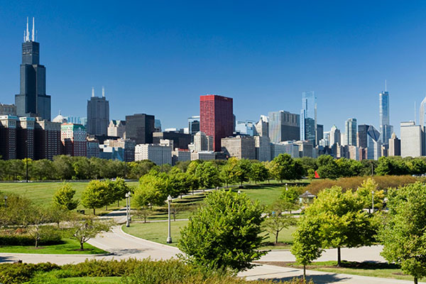 Chicago skyline image courtesy of University of Chicago